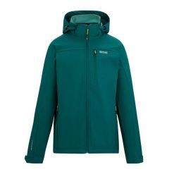 Męska Wodoodporna Kurtka Soft Shell Arana. Zielone kurtki Regatta, m, bez wzorów, bez kaptura. Za 290.99 zł.