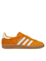 Adidas Sneakersy Gazelle IH9640 Pomarańczowy. Brązowe buty sportowe casual Adidas, bez wzorów, ze skóry, bez zapięcia. Za 529.99 zł.