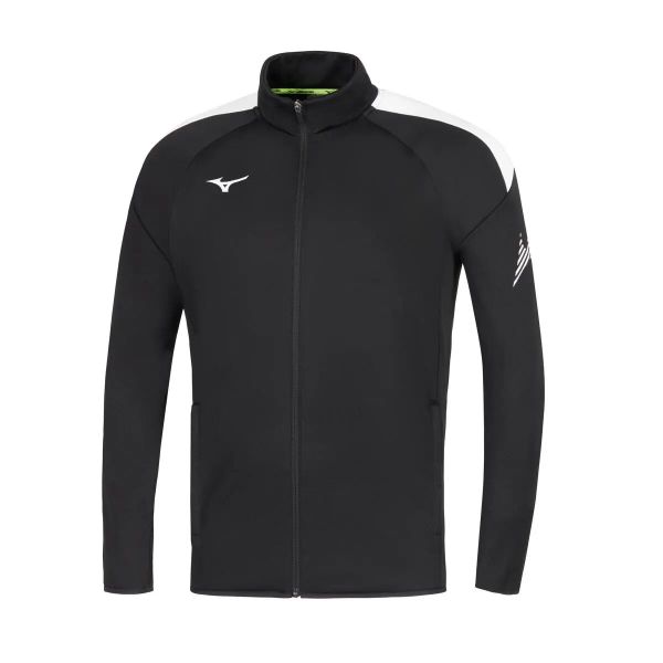 Kurtka z dresu Mizuno RB. Czarne kurtki Mizuno, l, bez wzorów, z dresówki, bez kaptura. Za 217.60 zł.