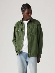 Levi's Koszula w kolorze khaki rozmiar: XXL. Brązowe koszule Levi's®, s, bez wzorów, z bawełny, bez kołnierzyka, bez ramiączek. Za 174.95 zł.