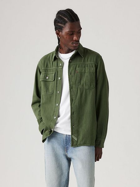 Levi's Koszula w kolorze khaki rozmiar: XXL. Brązowe koszule Levi's®, s, bez wzorów, z bawełny, bez kołnierzyka, bez ramiączek. Za 154.95 zł.