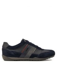 Geox Sneakersy U Wells C U52T5C 022ME CF47J Granatowy. Niebieskie buty sportowe casual Geox, bez wzorów, z materiału, bez zapięcia. Za 359.99 zł.