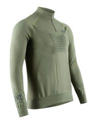 X-Bionic Kurtka funkcyjna "RCN" w kolorze khaki rozmiar: XXL. Brązowe t-shirty sportowe X BIONIC, bez wzorów, z materiału, bez ramiączek, outdoorowe. Za 347.99 zł.