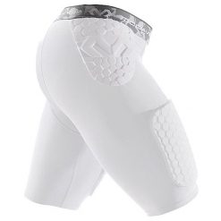 Szorty McDavid Hex. Białe bielizna termoaktywna MCDAVID, l, bez wzorów, bez ramiączek, do piłki nożnej. Za 393.50 zł.
