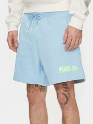 Hugo Szorty sportowe Dapalmi 50510005 Błękitny Relaxed Fit. Niebieskie krótkie spodenki sportowe Hugo, m, bez wzorów, z bawełny. Za 499.99 zł.