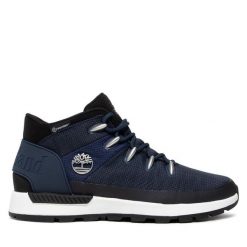 Trapery Timberland. Niebieskie trapery Timberland, bez zapięcia. Za 699.99 zł.