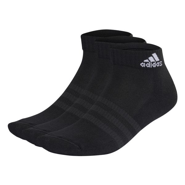 Skarpety stopki unisex Adidas 3 pary. Czarne skarpety Adidas, bez wzorów. Za 49.00 zł.