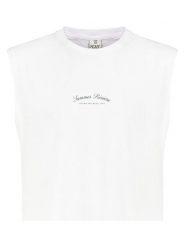 Eight2Nine Top w kolorze białym rozmiar: XXL. Białe bezrękawniki Eight2Nine, xxl, bez wzorów, z bawełny, bez kołnierzyka, bez ramiączek. Za 39.99 zł.