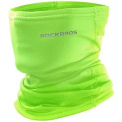 Chusta sportowa wielofunkcyjna dla dorosłych Rockbros LF7759 ocieplana. Zielone szaliki ROCKBROS, bez wzorów. Za 49.90 zł.