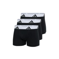 Bokserki Active Flex Cotton 3 pak. Białe bokserki Adidas, m, bez wzorów, z bawełny. Za 141.99 zł.