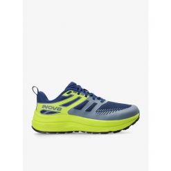 Buty do biegania męskie Inov-8 TrailFly Max Wide. Niebieskie buty do biegania Inov-8, bez wzorów, bez zapięcia, do biegania. Za 734.99 zł.
