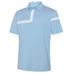 Polo Galvin Green Morley. Białe koszulki polo GALVIN GREEN, m, bez wzorów, bez kołnierzyka, bez ramiączek, na golfa. Za 482.50 zł.