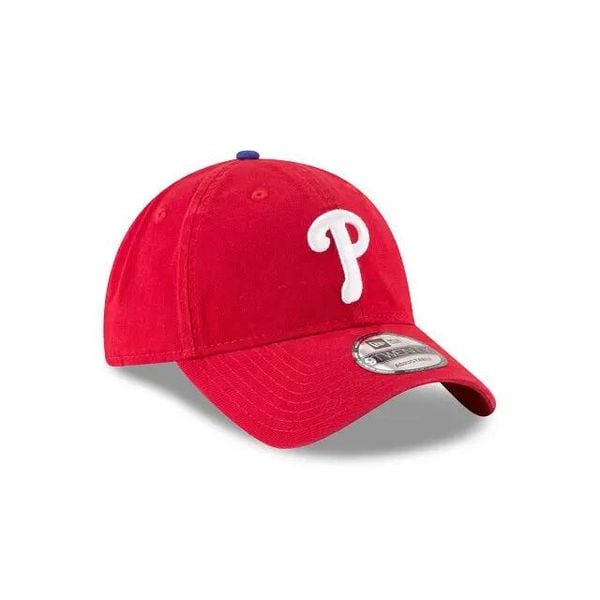 Czapka z daszkiem New Era Phillie 9TWENTY MLB Core Classic. Czerwone czapki z daszkiem New Era, bez wzorów, z bawełny. Za 167.50 zł.