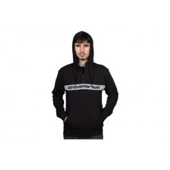 Bluza z kapturem Stay Strong Stripe. Czarne bluzy STAY STRONG, m, bez wzorów, z kapturem. Za 347.00 zł.