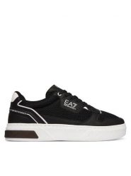 EA7 Emporio Armani Sneakersy 7X000650 AF23102 MC138 Czarny. Czarne buty sportowe casual EA7 Emporio Armani, bez wzorów, ze skóry, bez zapięcia. Za 789.99 zł.