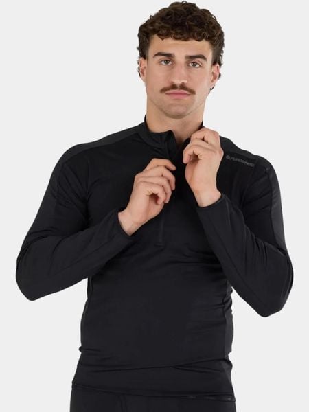 Koszulka Męska Fundango Novak. Czarne bielizna termoaktywna Fundango, na zimę, l, bez wzorów, z materiału, bez ramiączek, narciarskie. Za 199.00 zł.