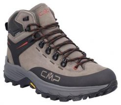 Buty trekkingowe męskie CMP Tytanus Mid WP terra Rust. Brązowe buty turystyczne CMP, bez wzorów, z materiału, bez zapięcia, trekkingowe. Za 799.99 zł.
