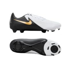 Buty korki męskie Nike PHANTON GX II ACADEMY FG/MG. Białe buty sportowe casual Nike, bez wzorów, bez zapięcia. W wyprzedaży za 299.00 zł.