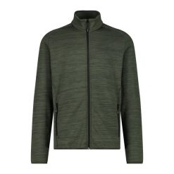 Bluza męska turystyczna CMP 30E9707. Zielone bluzy CMP, l, bez wzorów, bez kaptura. Za 371.50 zł.