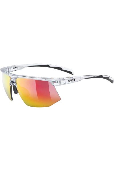 Okulary przeciwsłoneczne sportowe Aerios. Czarne okulary przeciwsłoneczne Uvex. Za 299.90 zł.