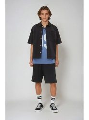 Weekday Koszula w kolorze czarnym rozmiar: L. Czarne koszule Weekday, l, bez wzorów, bez kołnierzyka, bez ramiączek. Za 60.99 zł.