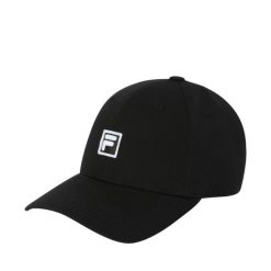 Czapka z daszkiem Fila Botad F-box 6 Panel. Czarne czapki z daszkiem Fila, bez wzorów, z bawełny. Za 112.94 zł.