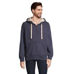 Kurtka Dla Dorosłych Unisex Sherpa Zapinana Na Zamek Błyskawiczny. Niebieskie kurtki SOL'S, s, bez wzorów, bez kaptura. Za 263.99 zł.