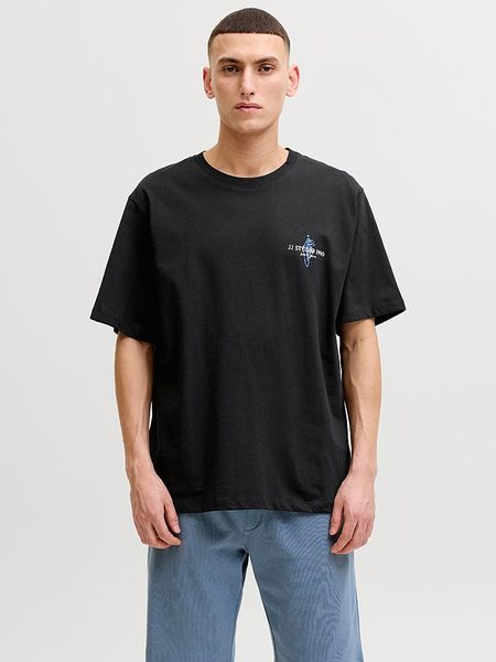 Jack & Jones Koszulka "Corals" w kolorze czarnym rozmiar: XL. Czarne bezrękawniki Jack & Jones, xl, bez wzorów, z bawełny, bez kołnierzyka, bez ramiączek. Za 48.05 zł.