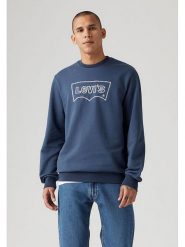 Levi´s Bluza w kolorze niebieskim rozmiar: M. Niebieskie bluzy m, bez wzorów, bez kaptura. Za 167.28 zł.