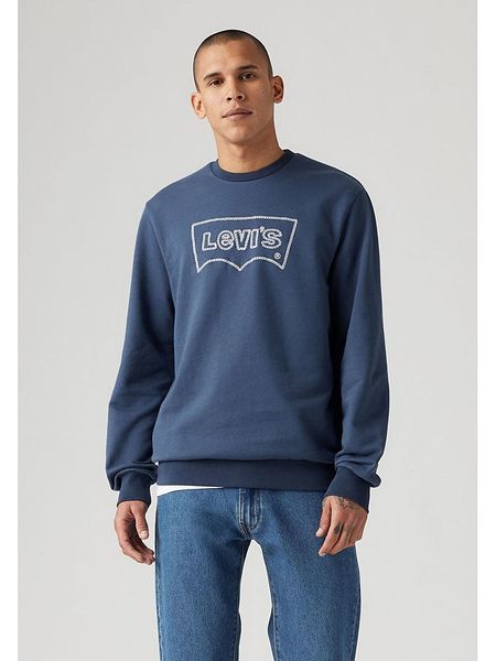 Levi´s Bluza w kolorze niebieskim rozmiar: M. Niebieskie bluzy m, bez wzorów, bez kaptura. Za 167.28 zł.