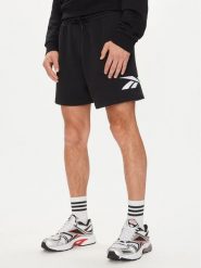 Reebok Szorty sportowe Classic Brand Proud 100067656 Czarny Regular Fit. Czarne krótkie spodenki sportowe Reebok, m, bez wzorów, z bawełny. Za 109.99 zł.