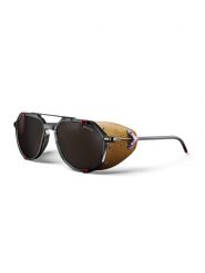 Okulary fotochromowe JULBO Tribute - Reactiv 2-4 Polarized - Black/Red/Brown. Czarne okulary przeciwsłoneczne JULBO, pilot. Za 1,039.00 zł.