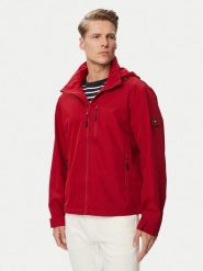Tommy Hilfiger Kurtka przejściowa MW0MW44299 Czerwony Regular Fit. Czerwone kurtki Tommy Hilfiger, m, bez wzorów, z syntetyku, bez kaptura. Za 949.99 zł.