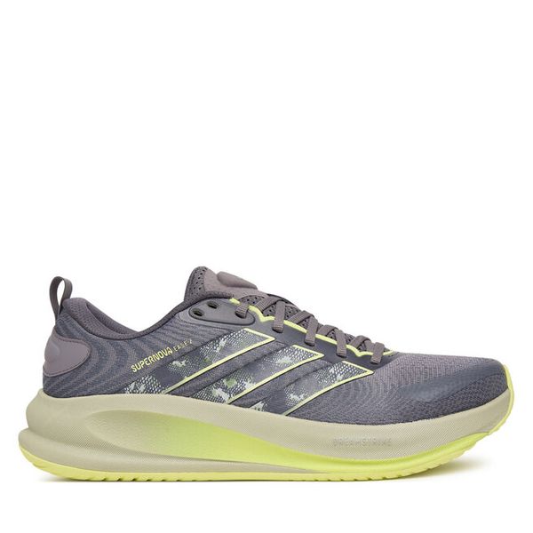 Buty do biegania adidas. Szare buty do biegania Adidas, bez wzorów, bez zapięcia, do biegania. Za 399.99 zł.