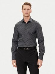 Michael Kors Koszula MK0DS01290 Zielony Slim Fit. Zielone koszule Michael Kors, m, bez wzorów, z bawełny, bez kołnierzyka, bez ramiączek. Za 499.99 zł.