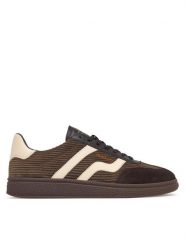 Gant Półbuty 33638375 Brązowy ciemny. Brązowe eleganckie półbuty GANT, bez wzorów, ze skóry, bez obcasa, bez zapięcia. Za 589.99 zł.