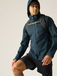 Regatta Kurtka softshellowa "Arana" w kolorze granatowym rozmiar: M. Niebieskie kurtki outdoor i hardshell Regatta, m, bez wzorów, bez kaptura. Za 181.76 zł.