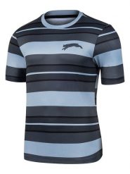 Protective Koszulka kolarska "Fergus" w kolorze szaro-błękitno-czarnym rozmiar: XXL. Czarne t-shirty sportowe Protective, bez wzorów, z materiału, bez ramiączek, rowerowe. Za 110.04 zł.
