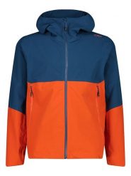 Cmp Kurtka funkcyjna w kolorze granatowo-pomarańczowym rozmiar: 54. Niebieskie kurtki outdoor i hardshell CMP, bez wzorów, z materiału, bez kaptura. Za 157.73 zł.