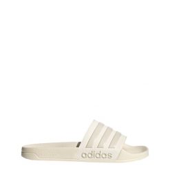 Klapki męskie basenowe Adidas ADILETTE. Białe klapki Adidas, z materiału. Za 219.50 zł.