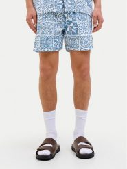 Jack&Jones Szorty kąpielowe Maui 12277730 Błękitny Regular Fit. Niebieskie kąpielówki Jack&Jones, l, bez wzorów, z syntetyku. Za 89.99 zł.