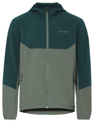 Kurtka softshellowa M Moab Jacket IV. Zielone kurtki Vaude, m, bez wzorów, z materiału, z kapturem. Za 543.45 zł.