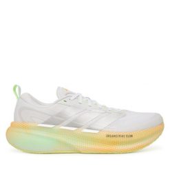 Buty do biegania adidas. Białe buty do biegania Adidas, bez wzorów, bez zapięcia, do biegania. Za 569.99 zł.