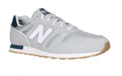 Buty klasyczne męskie New Balance 373 Lifestyle (M3731PD). Szare sztyblety New Balance, bez wzorów, z materiału, bez obcasa, bez zapięcia. Za 279.00 zł.