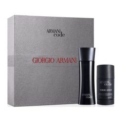 Giorgio Armani Black Code Zestaw dla mężczyzn EDT 75ml + 75ml deostick. Zestawy kosmetyków marki Giorgio Armani. Za 278.58 zł.