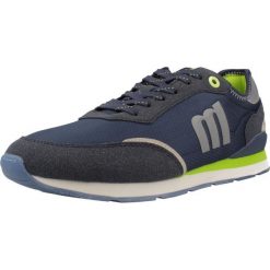 Buty MTNG 84859M Niebieski. Niebieskie buty turystyczne mtng, bez wzorów, z syntetyku, bez zapięcia, trekkingowe. Za 172.99 zł.