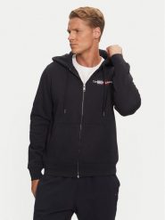 Tommy Hilfiger Bluza Flag Embro MW0MW35540 Granatowy Regular Fit. Niebieskie bluzy Tommy Hilfiger, m, bez wzorów, z bawełny, bez kaptura. Za 379.99 zł.