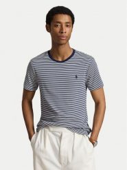 Polo Ralph Lauren T-Shirt 710944811500 Granatowy Regular Fit. Niebieskie koszulki polo Polo Ralph Lauren, m, bez wzorów, z bawełny, bez kołnierzyka, bez ramiączek. Za 519.99 zł.