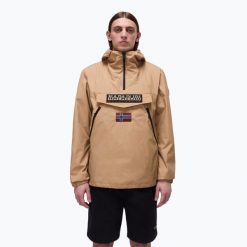 Kurtka przeciwdeszczowa męska Napapijri Rainforest WB PKT V2. Niebieskie kurtki Napapijri, m, bez wzorów, bez kaptura. Za 579.99 zł.