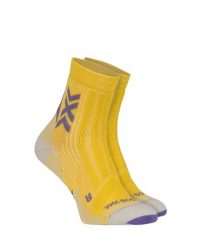 Skarpety X-Socks Trekking Perform Ankle Yellow. Żółte skarpety X-Socks, bez wzorów, z materiału. Za 84.00 zł.